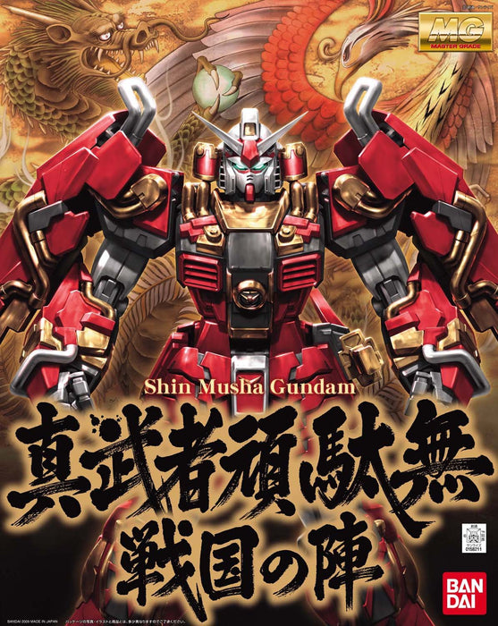 BANDAI Mg 582119 Gundam Shin Musha Gundam Bausatz im Maßstab 1:100