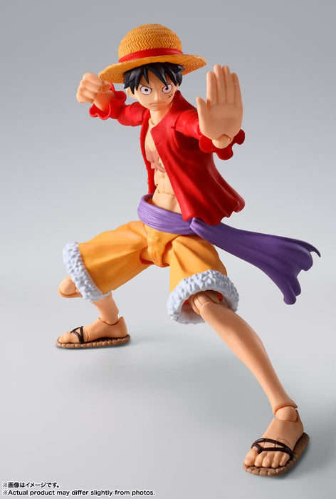 Bandai Spirits Sh Figuarts One Piece Monkey D. Luffy Onigashima 145Mm Abs Pvc Figure Japan