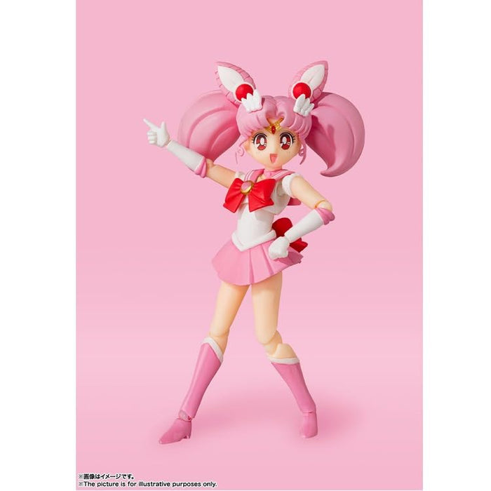 Bandai Spirits Sh Figuarts Sailor Moon Chibi Moon Animation Farbe Weiterverkauf 100 mm PVC ABS Figur