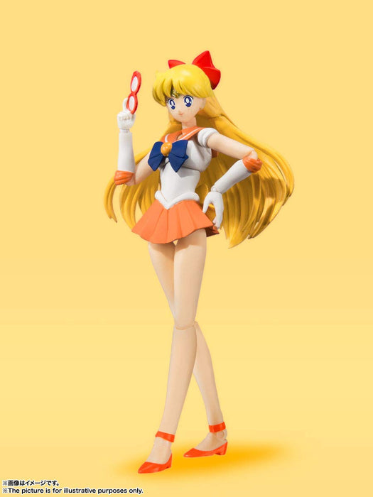 Bandai Spirits Sh Figuarts Sailor Moon Venus AC Resale 140Mm PVC ABS Figure