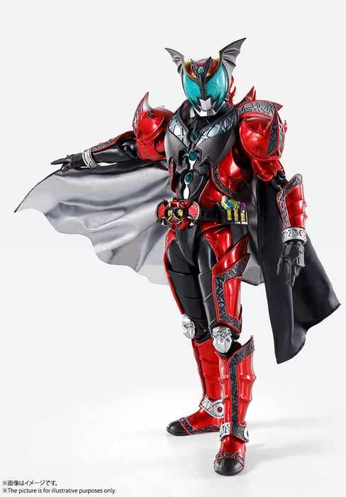 Bandai Spirits Sh Figuarts (Shinkocho Seihou) Kamen Rider Dark Kiva ca. 150 mm PVC ABS bemalte bewegliche Figur