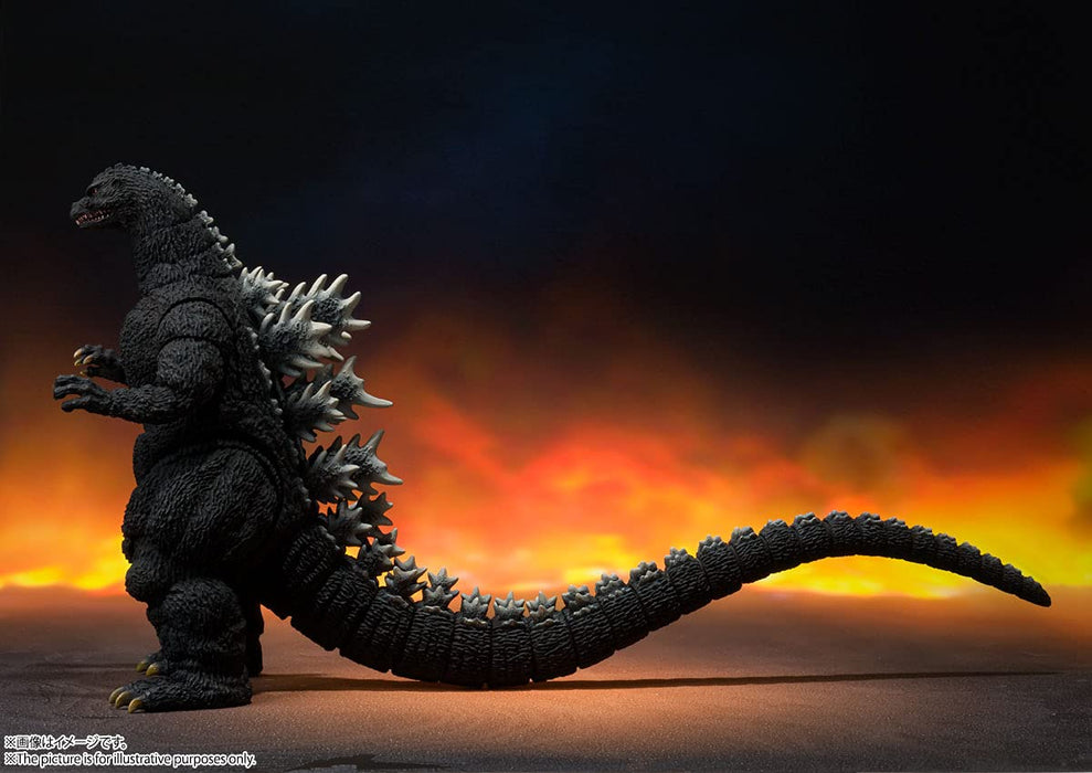 Bandai Spirits Sh Monster Arts Godzilla Vs Biollante Godzilla (1989) Environ 160Mm Pvc Peint Mobile Figure Bas61505