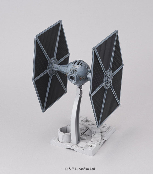 Bandai Spirits Star Wars Tie Fighter 1/72 Model New Package Version Color-Coded