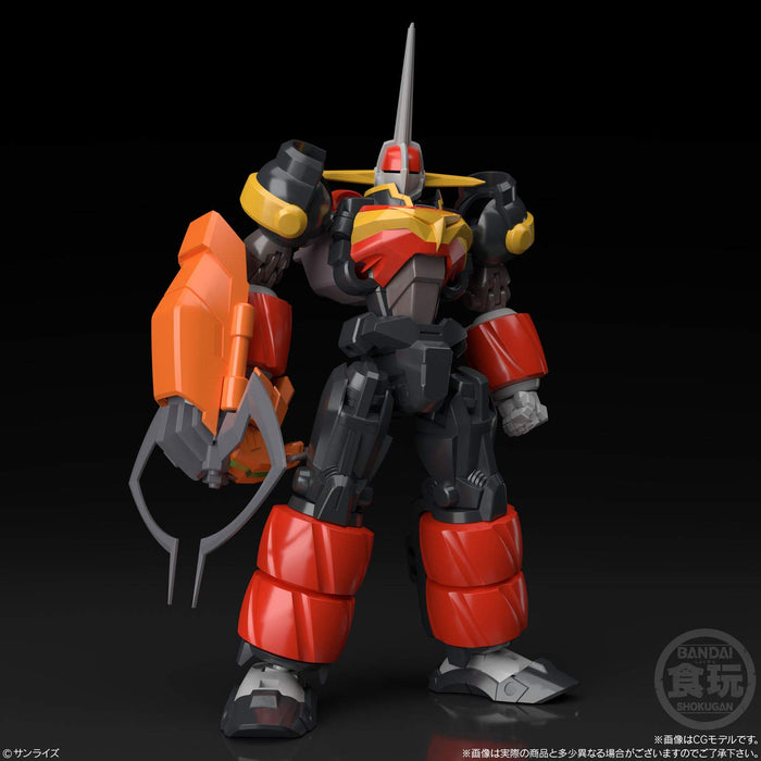 Bandai Gear Warrior Dendou Oga Mini Plastic Set With Data Weapon Candy Toy