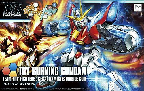 Bandai Try Burning Gundam Hgbf 1/144 Gunpla Model Kit