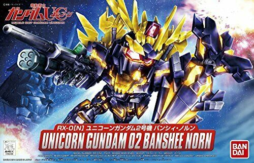 Bandai Unicorn Gundam 02 Banshee Norn Sd Gundam Model Kits - Japan Figure