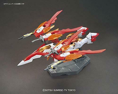 Bandai Wing Gundam Zero Honoo Hgbf 1/144 Kit de modèle Gunpla