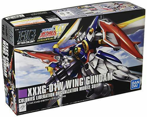 Bandai Xxxg-01w Wing Gundam Hgac 1/144 Kit de modèle Gunpla