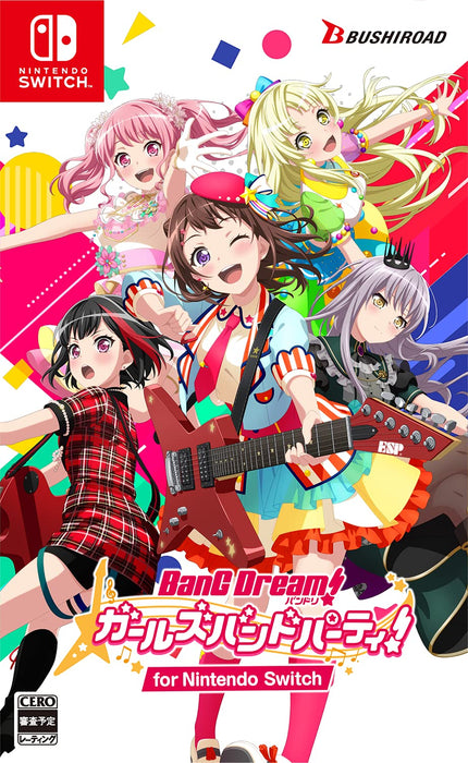 Bushiroad Bang Dream! Girls Band Party Game for Nintendo Switch with Exclusive Digital Wallpaper Set