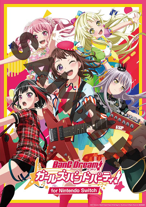Bushiroad Bang Dream! Girls Band Party Game for Nintendo Switch with Exclusive Digital Wallpaper Set