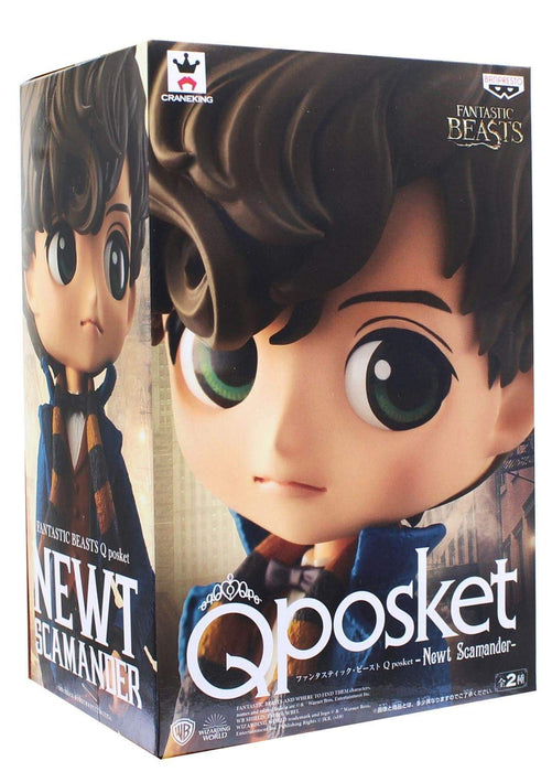 Banpresto Fantastic Beasts Q Posket Newt Scamander Figure Japan Normal Color