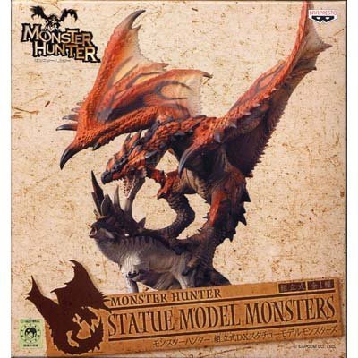 Banpresto Japan Monster Hunter Rathalos Assembly Type Dx Statue Model