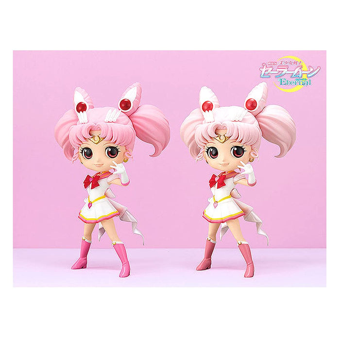 Banpresto Pastel Sailor Moon Eternal Q Posket Super Chibi Moon Figure