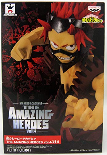 Banpresto My Hero Academia Amazing Heroes Vol.4 Eijiro Kirishima Figure Japan