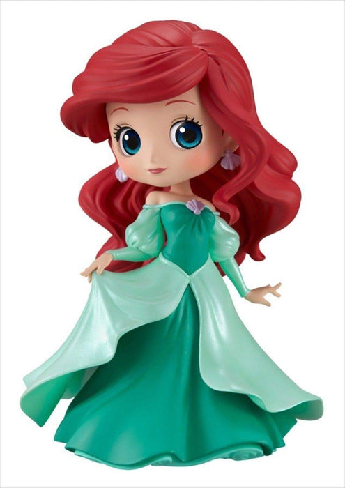 Banpresto Q Posket Disney Ariel Prinzessinnenkleid Japan Normale Farbe Grün