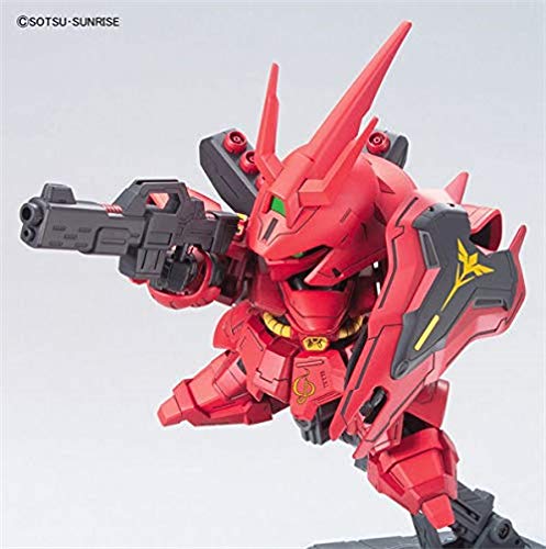 BANDAI Sd Bb 382 Gundam Msn-04 Sazabi Plastic Model Kit