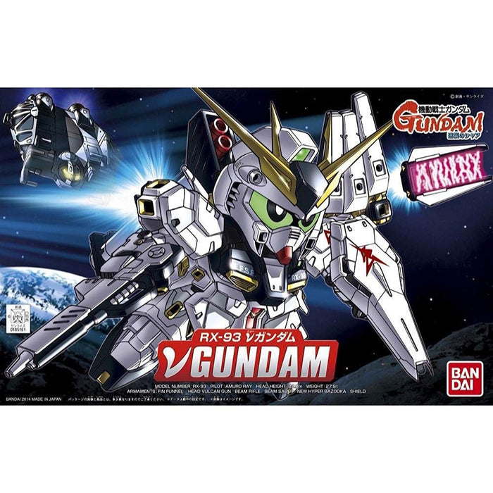 BANDAI Sd Bb 387 Gundam Rx-93 V Nu Gundam Plastic Model Kit