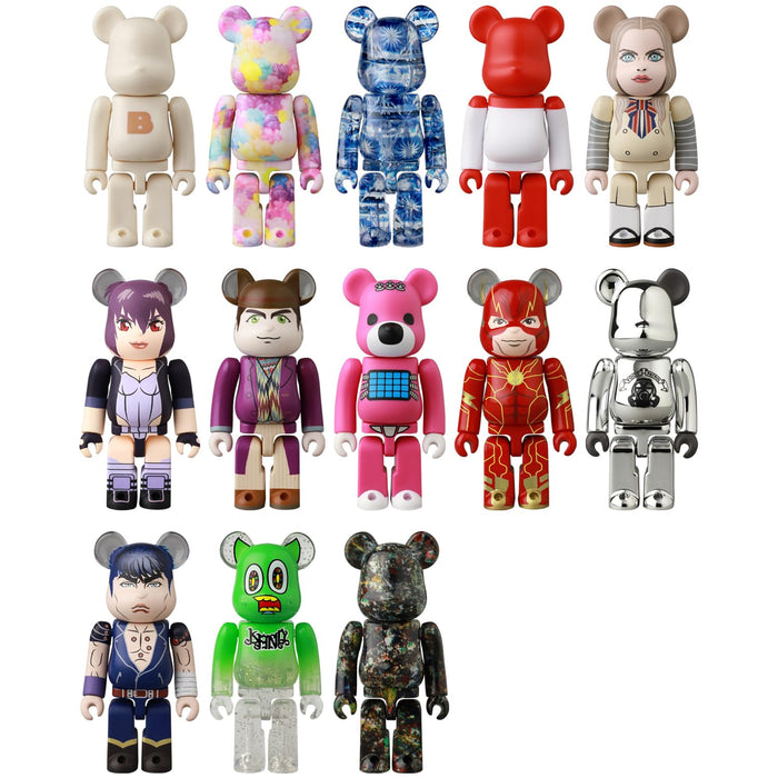 Medicom Toy Be@Rbrick Series 47 Non-Scale Painted 70mm Figure Box of 24 Pieces