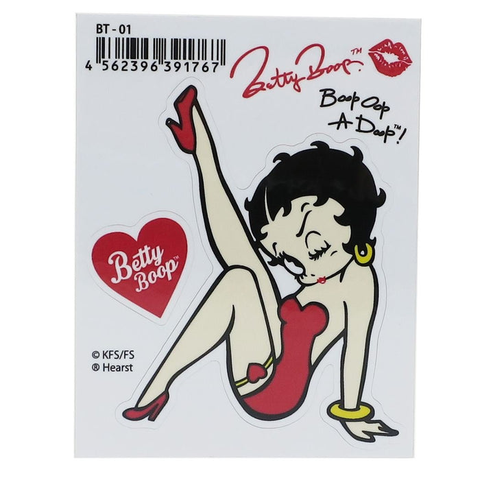 General Stickers Betty Boop Vinyl Sticker Japan Bt-01