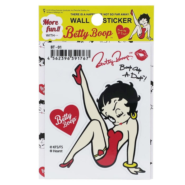 General Stickers Betty Boop Vinyl Sticker Japan Bt-01