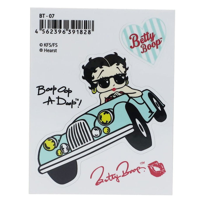 Betty Boop Sticker Vinyl Sticker Japan (Bt-07) - General Stickers