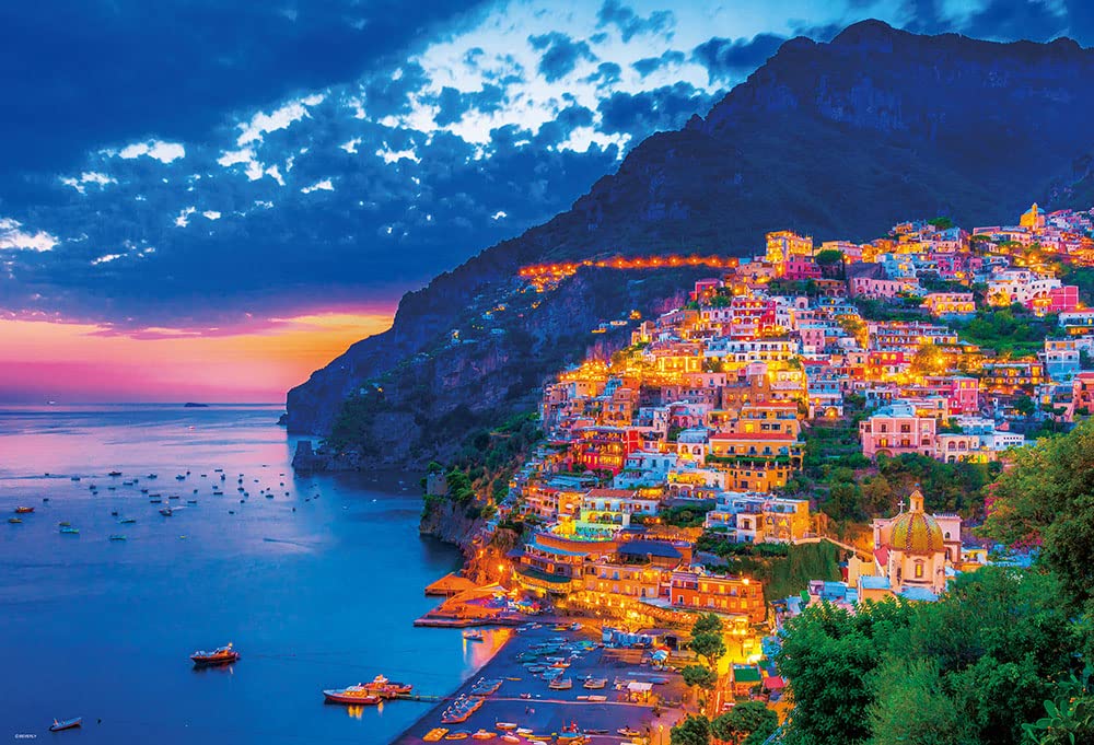 BEVERLY 51-298 Jigsaw Puzzle Amalfi Coast At Dusk 1000 Pieces