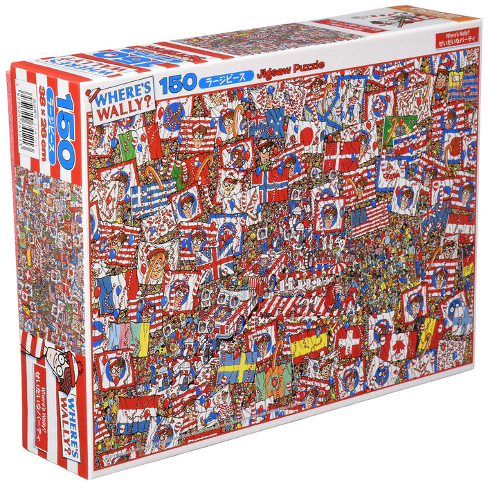 Beverly Jigsaw Puzzle 150 Large Piece Where's Wally? Seidaina Party L74-121 Puzzle Game