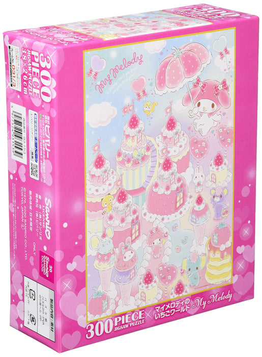 BEVERLY 93-153 Jigsaw Puzzle My Melody Strawberry World 300 Pieces