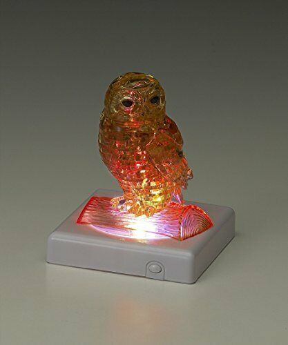 Beverly 3d Crystal Puzzle Owl Gold 50191 42 Pcs