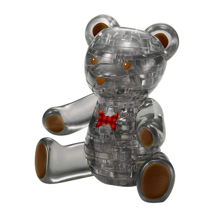 Beverly Crystal 3D Puzzle Black Bear (41 Pieces) 3D Teddy Bear Puzzle Block Toys
