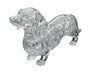 Beverly 41 Piece Crystal Puzzle Dachshund / Clear - Japan Figure