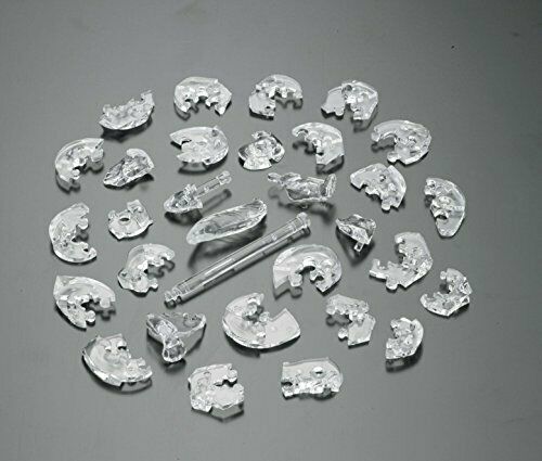 Beverly 41 Piece Crystal Puzzle Dachshund / Clear
