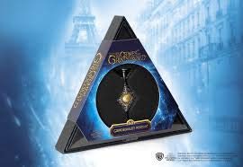 The Noble Collection Gellert Grindelwald Necklace Pendant Fantastic Beasts Cosplay Toy