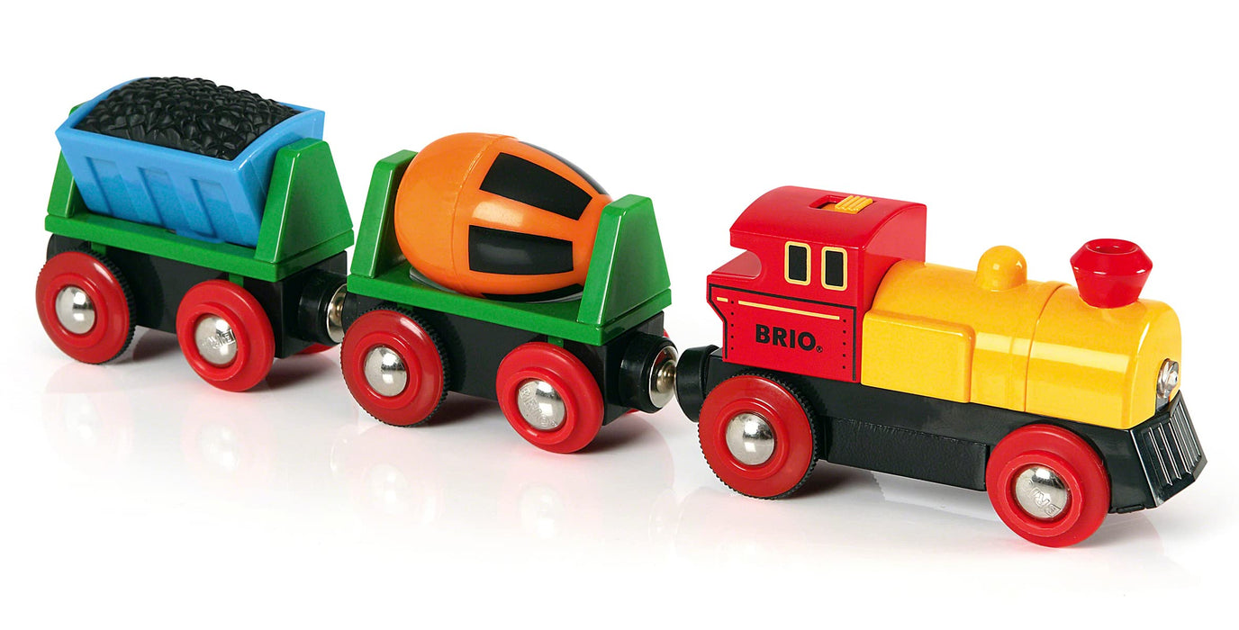 Brio World Battery Power Action Train 3Pcs For Ages 3+ Japan 33319