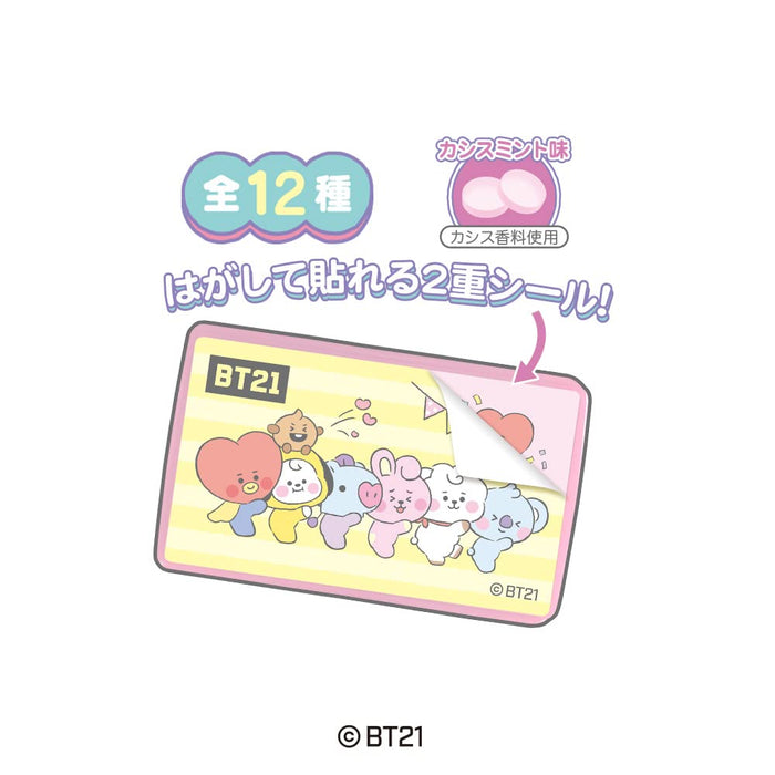 HEART Bt21 Character Tablet Case 12er Box Candy Toy