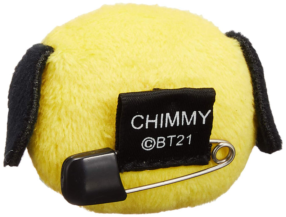 Sekiguchi Bt21 Chimmy Plush Badge Soft Collectible Accessory