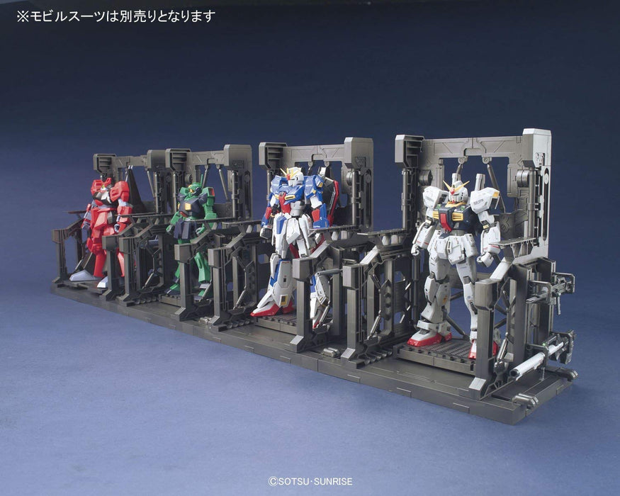 BANDAI Builders Parts Gundam System Base 001 Gunmetal 1/144 Scale Kit