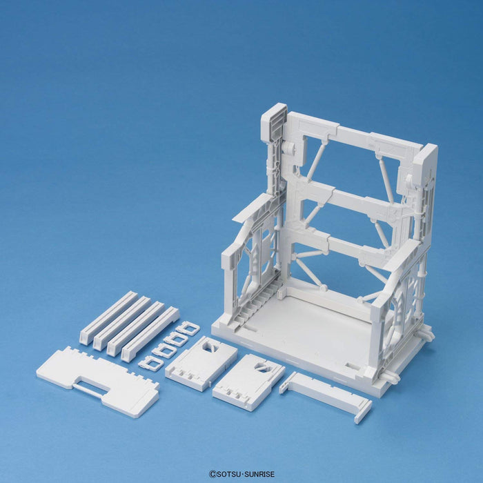 BANDAI Builders Parts Gundam System Base 001 White 1/144 Scale Kit