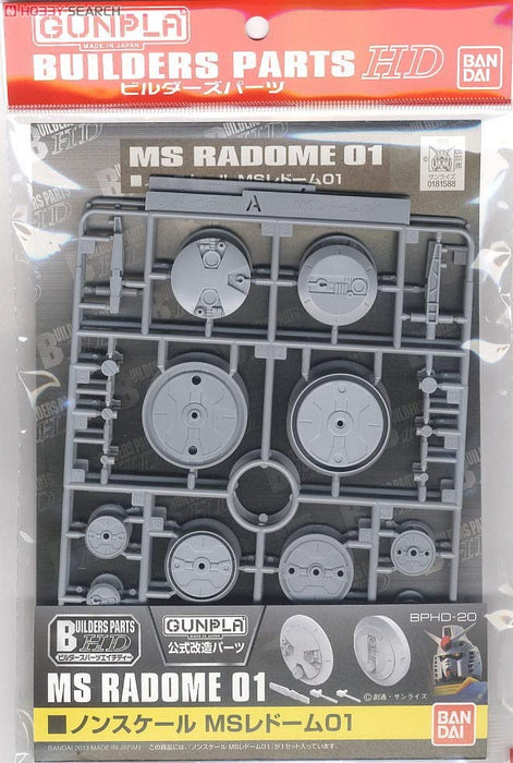 BANDAI Builders Parts Hd Ms Radome 01 Kunststoffmodell
