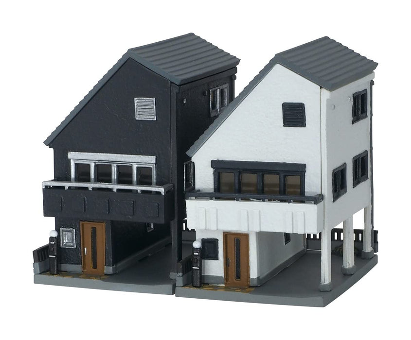 TOMYTEC   Building 016-5 Contemporary Townhouses A5  N Scale