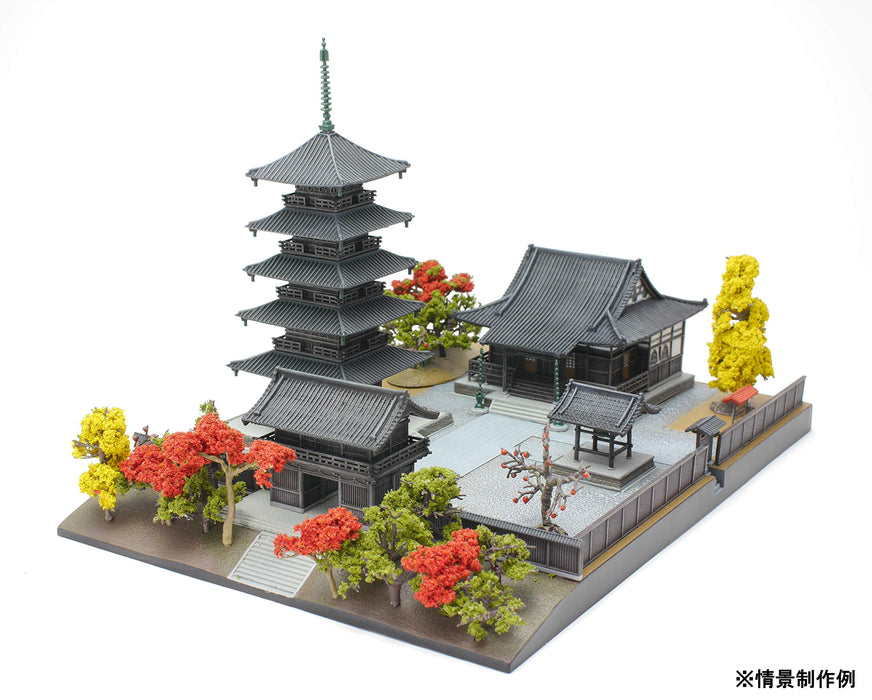 Tomytec Building Collection - Kenkore 029-4 Temple B4 Bell Tower & Roumon Diorama Supplies