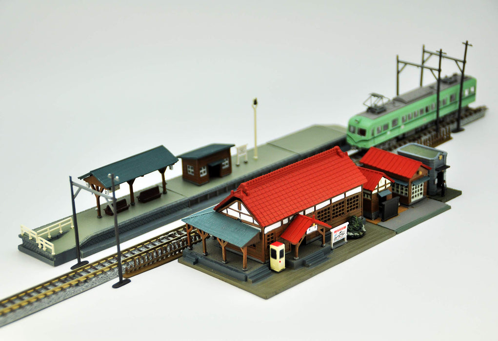 Tomytec Building Collection Kenkore 073-4 Station Set 4 pièces Diorama Fournitures 311805