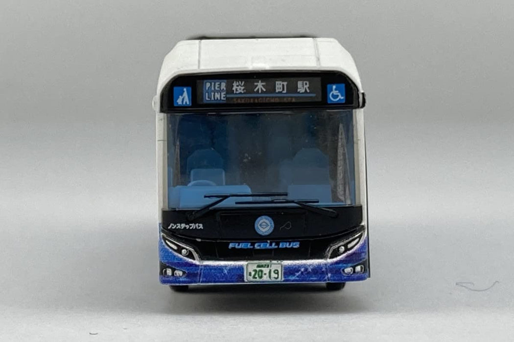 Dioramazubehör der Tomytec Bus Collection – Antriebsset für Toyota Sora, Verkehrsamt der Stadt Yokohama