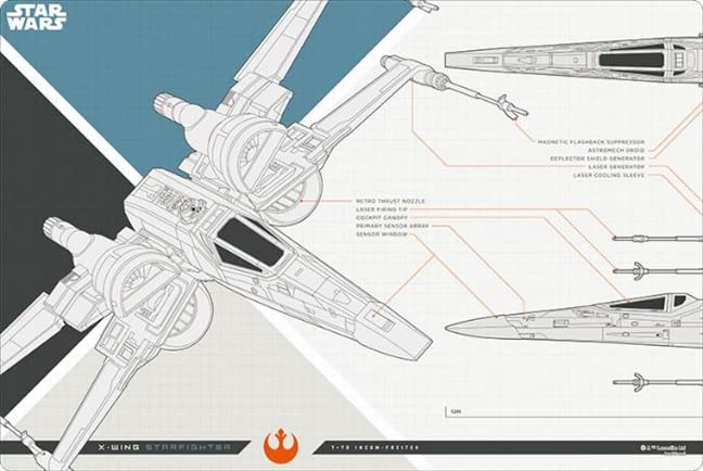 Playmat V2 Vol.576 X-Wing Starfighter Star Wars