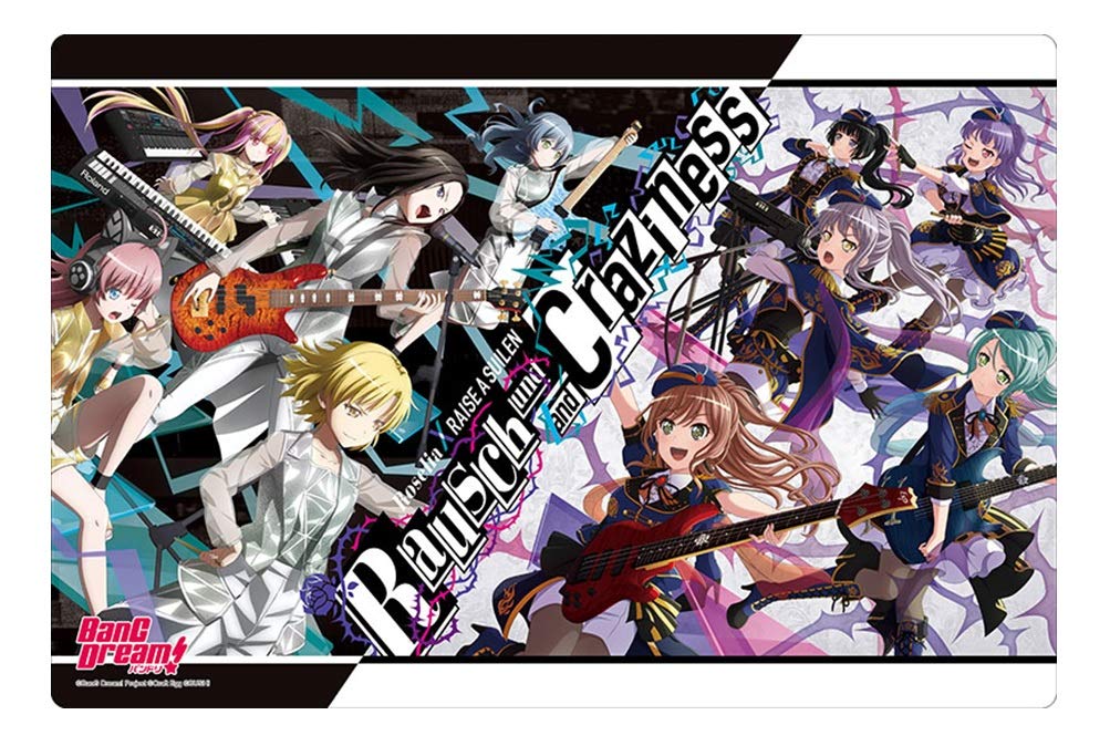 Bushiroad Vol.487 Bang Dream Rubber Mat Collection Rausch And Craziness Edition