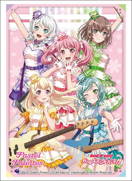 Card Sleeves Pastel Palettes 2022 Ver. Vol. 3428 Bang Dream! Girls Band Party