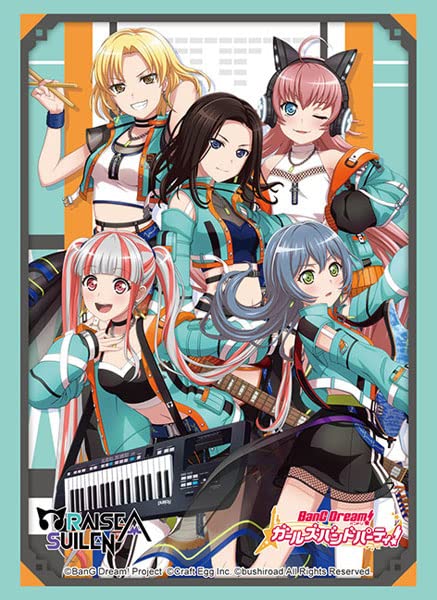 Card Sleeves Poppin' Party Vol. 3426 Bang Dream! Girls Band Party