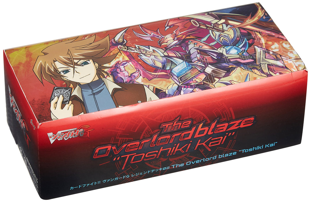 Bushiroad Cardfight Vanguard G Overlord Blaze Legend Deck 2nd Edition Toshiki Kai