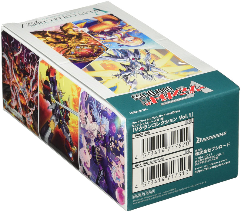 Bushiroad Cardfight Vanguard Overdress Special Series Vol 1 V Clan Collection Box