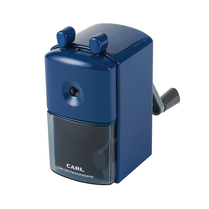 Carl Office Equipment Taille-Crayon Manuel Bleu Cms-300-B
